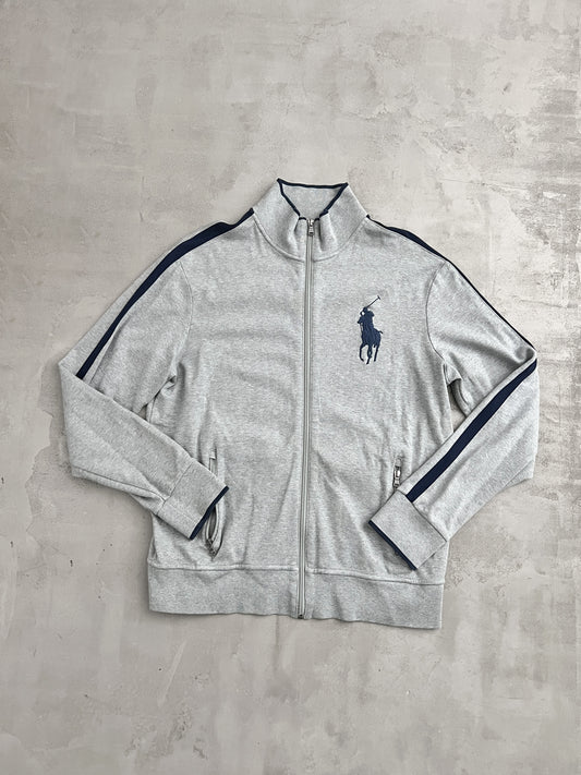 GREY POLO RALPH LAUREN JACKET - 2000S - XL/L