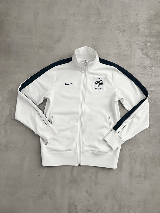 WHITE FRANCE NIKE TRACK JACKET - 2000S - M/S