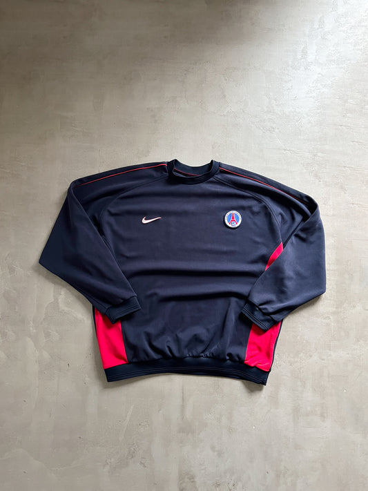 NAVY PSG NIKE SWEATER - 2000S - XL
