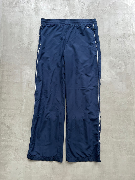 NAVY NIKE TRACK PANTS - 2000S - WOMENS S