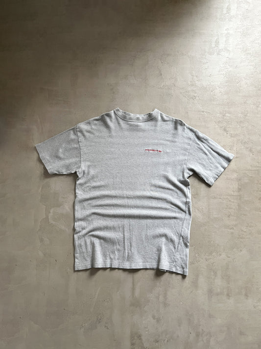 GREY PORSCHE TEE - 1990S - XXL