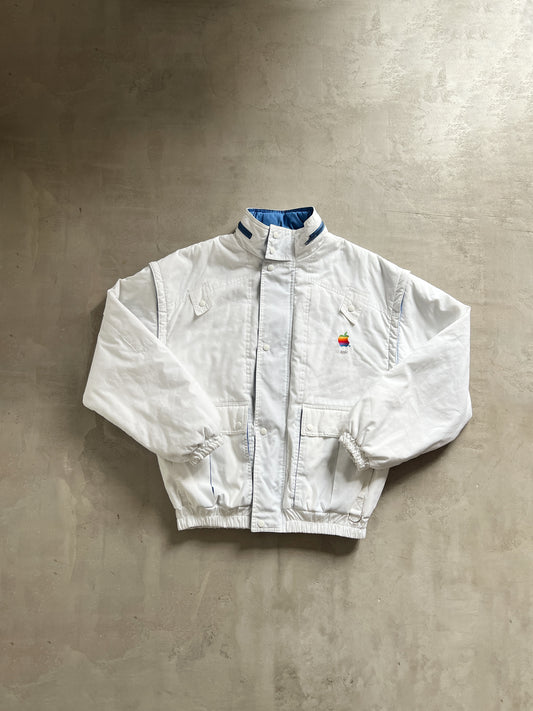 WHITE APPLE JACKET - 1990S - L/M