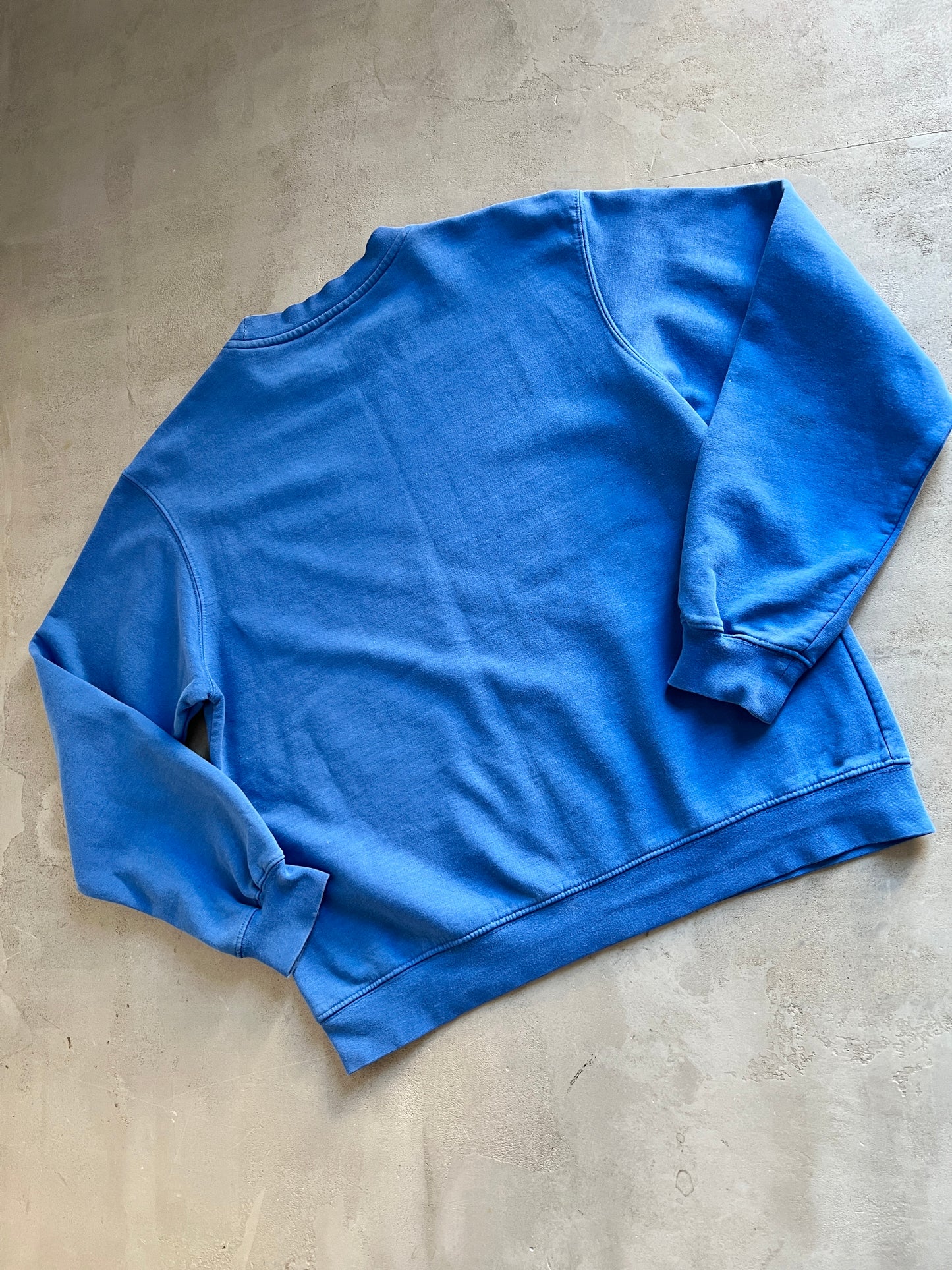 BLUE ROLLS ROYCE SWEATER - 1990S - M