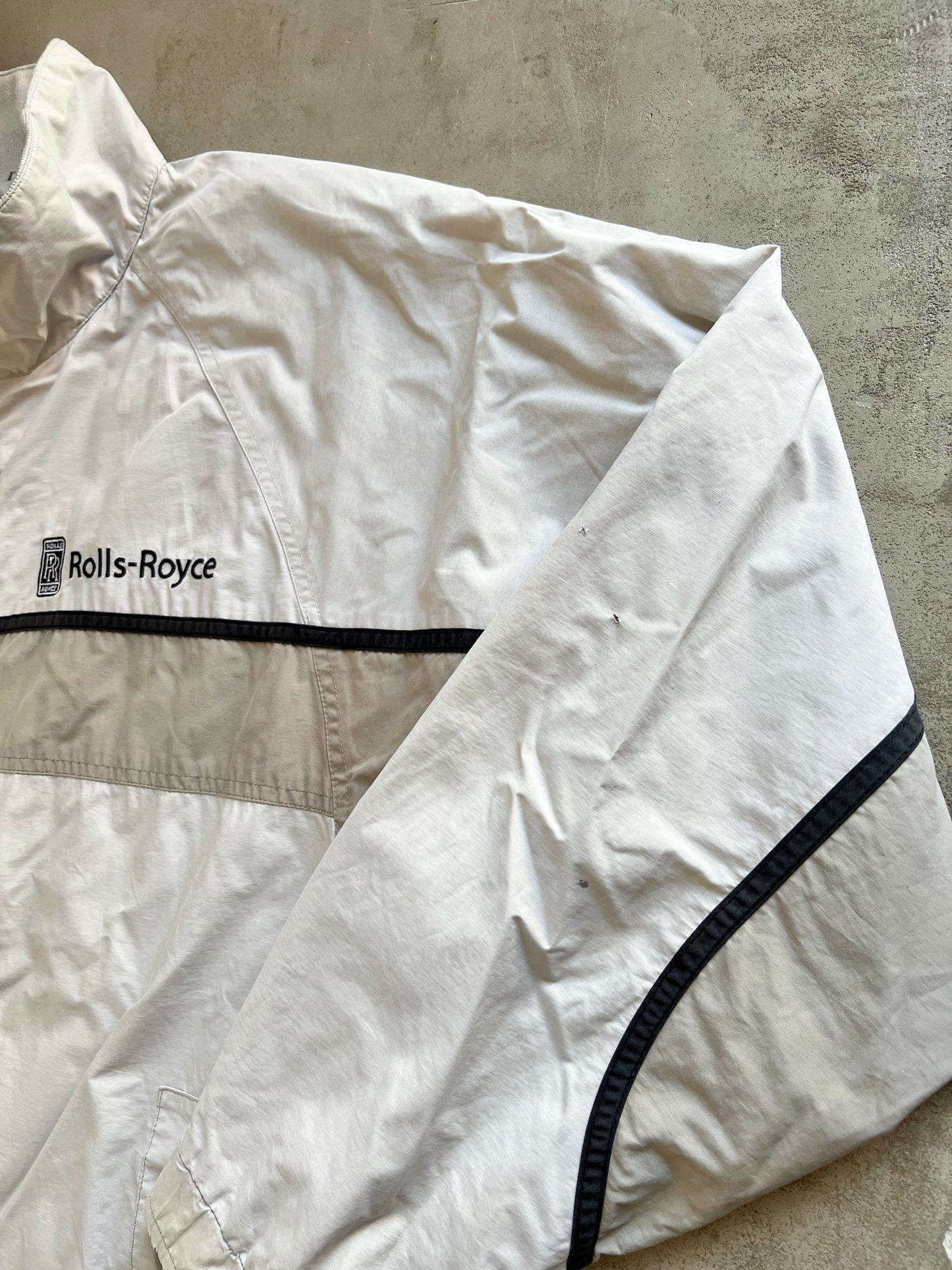 CREME ROLLS ROYCE TRACK JACKET - 2000S - XL