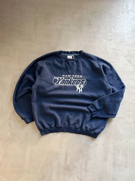 NAVY YANKEES SWEATER - 2000S - M/L