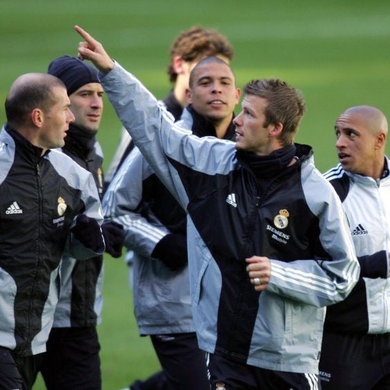 GREY REAL MADRID TRACK JACKET - 2004 - L