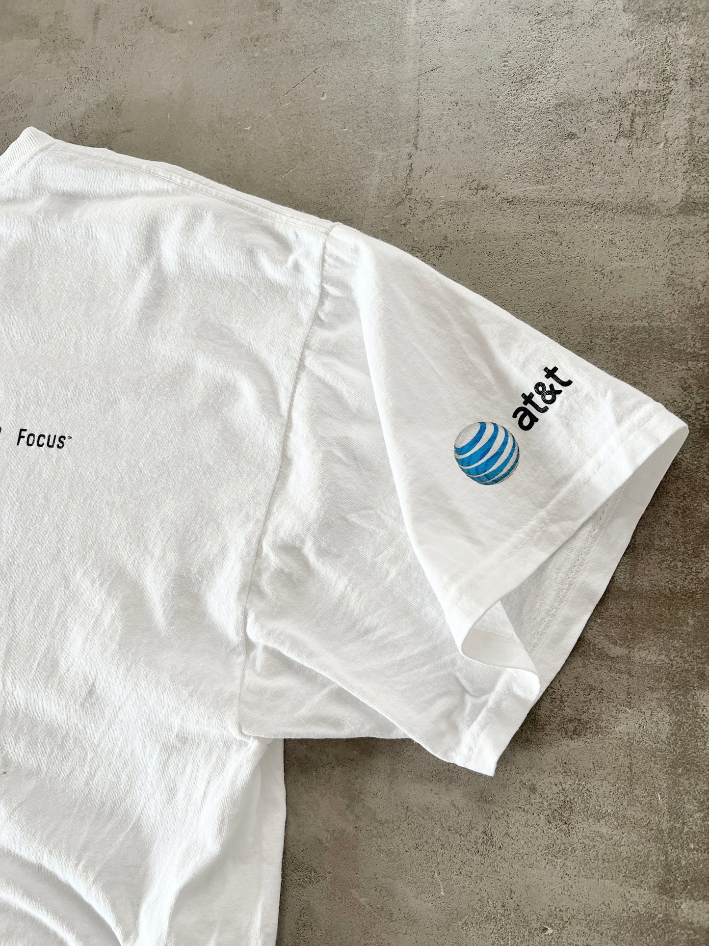 WHITE WINDOWS PHONE TEE - 2000S - L