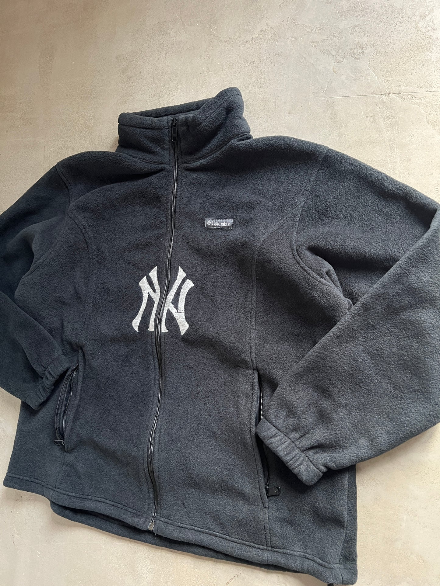 BLACK YANKEES COLUMBIA FLEECE - 2000S - M/L