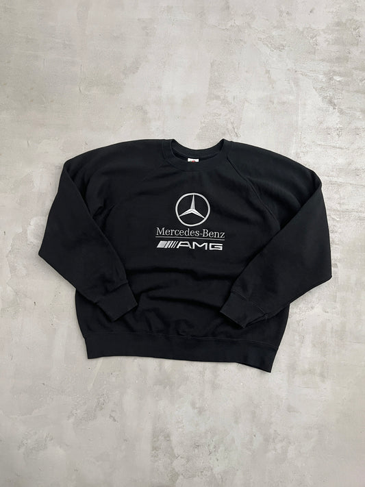 BLACK MERCEDES BENZ AMG SWEATER - 2000S - S