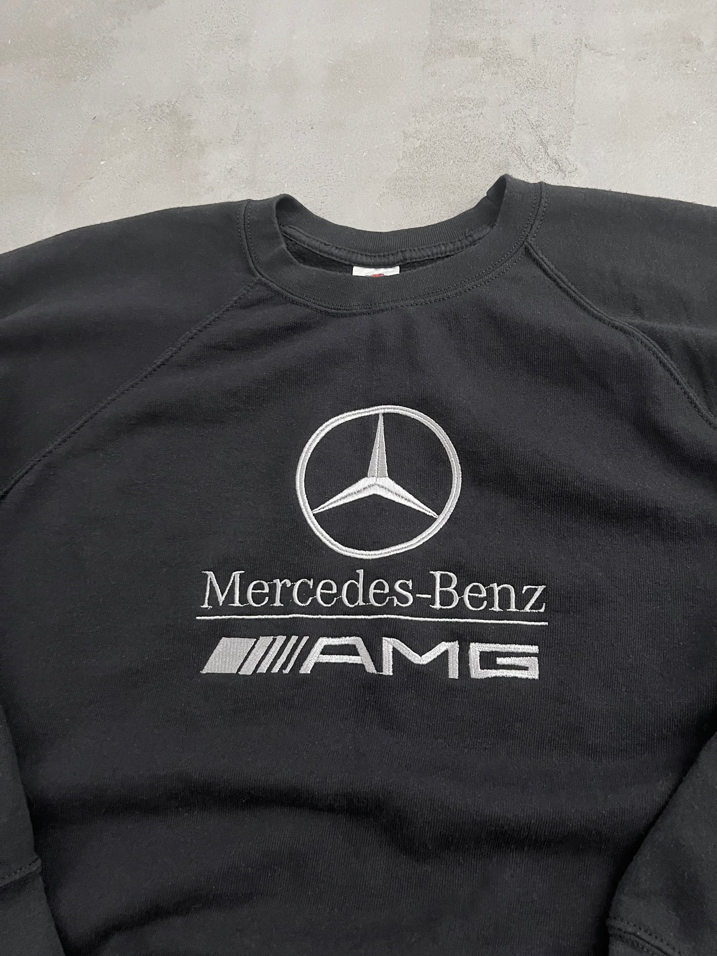 BLACK MERCEDES BENZ AMG SWEATER - 2000S - S