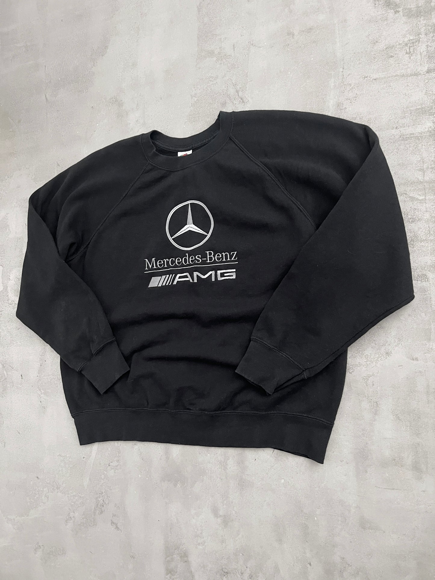 BLACK MERCEDES BENZ AMG SWEATER - 2000S - S