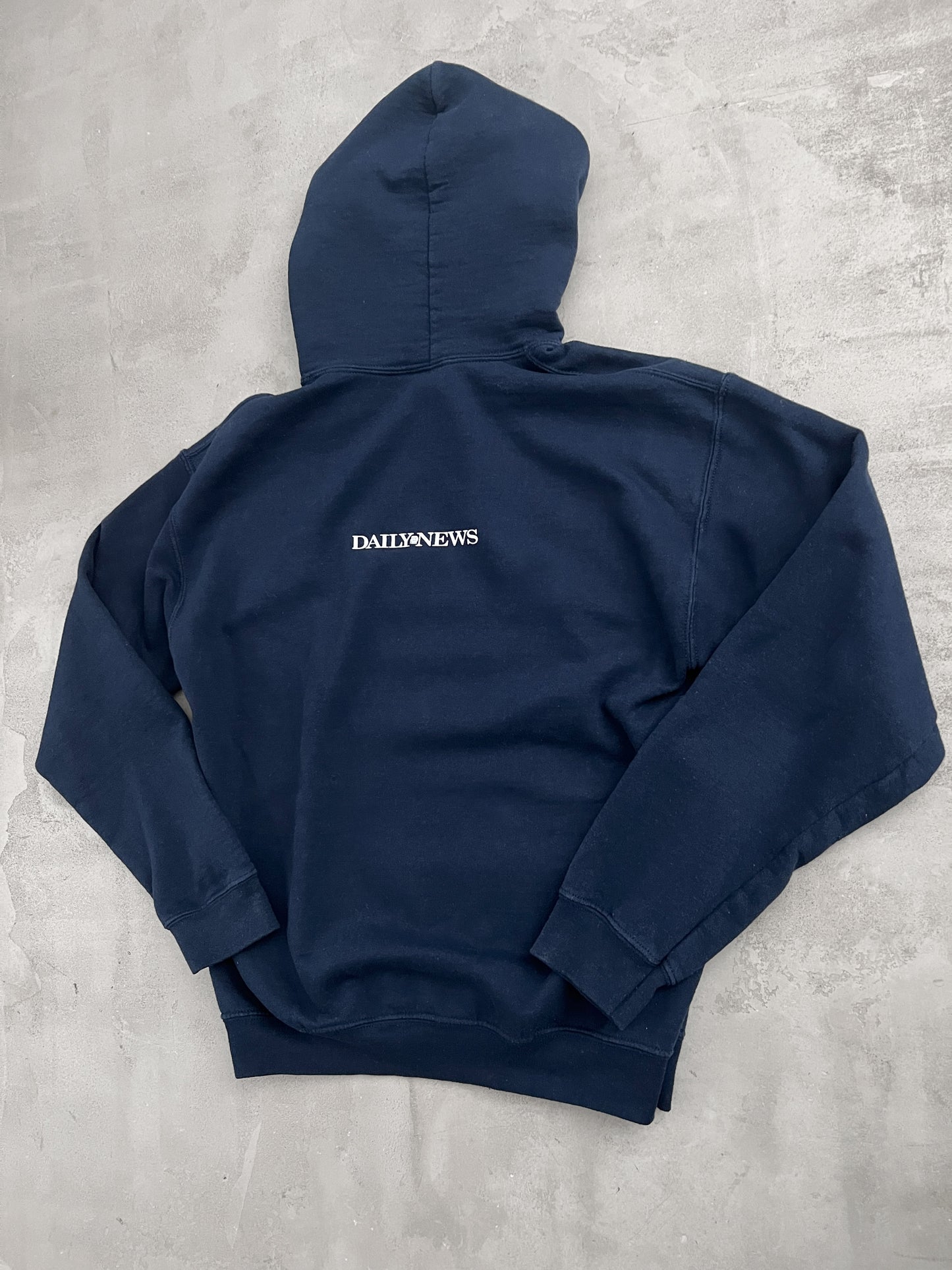 NAVY YANKEES HOODIE - 1990S - M/S
