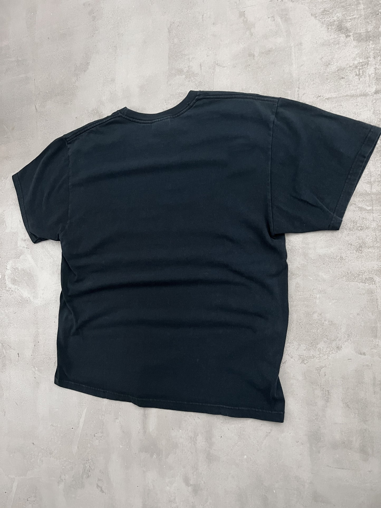 FADED BLACK OUT OF MY MIND TEE - 1990S - M/L