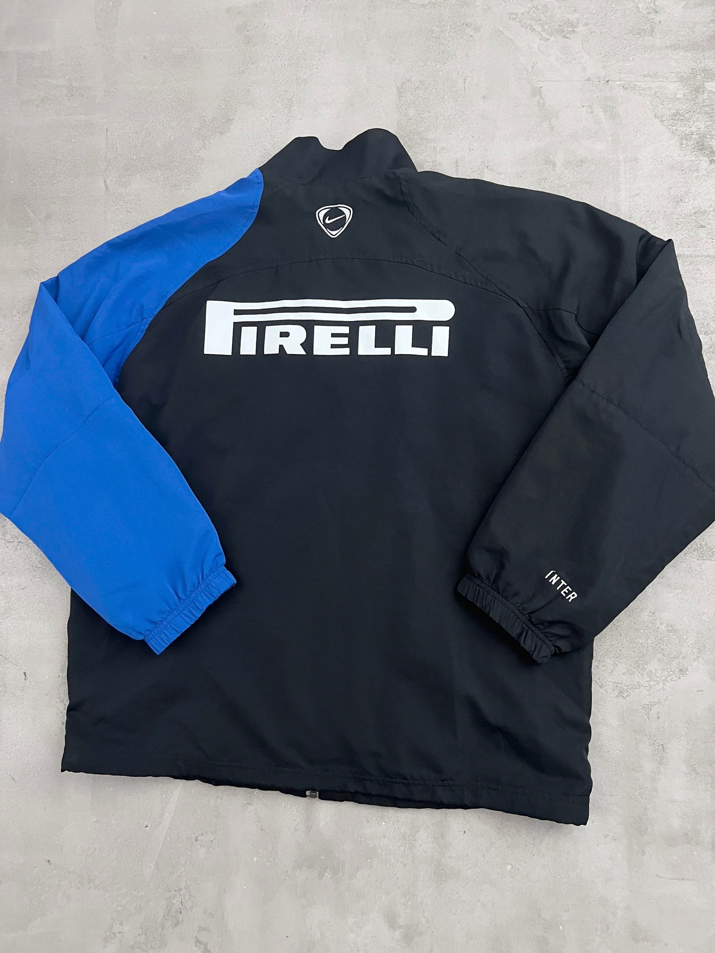 BLACK INTER MILAN NIKE JACKET - 2000S - L