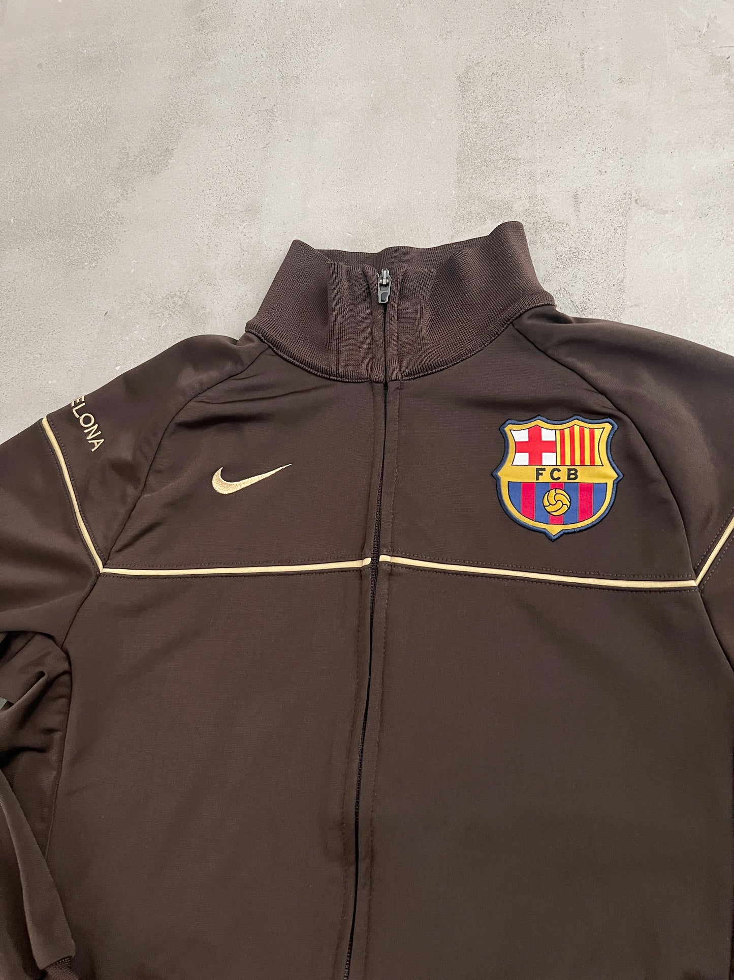 MOCHA FC BARCELONA NIKE JACKET - 2000S - S
