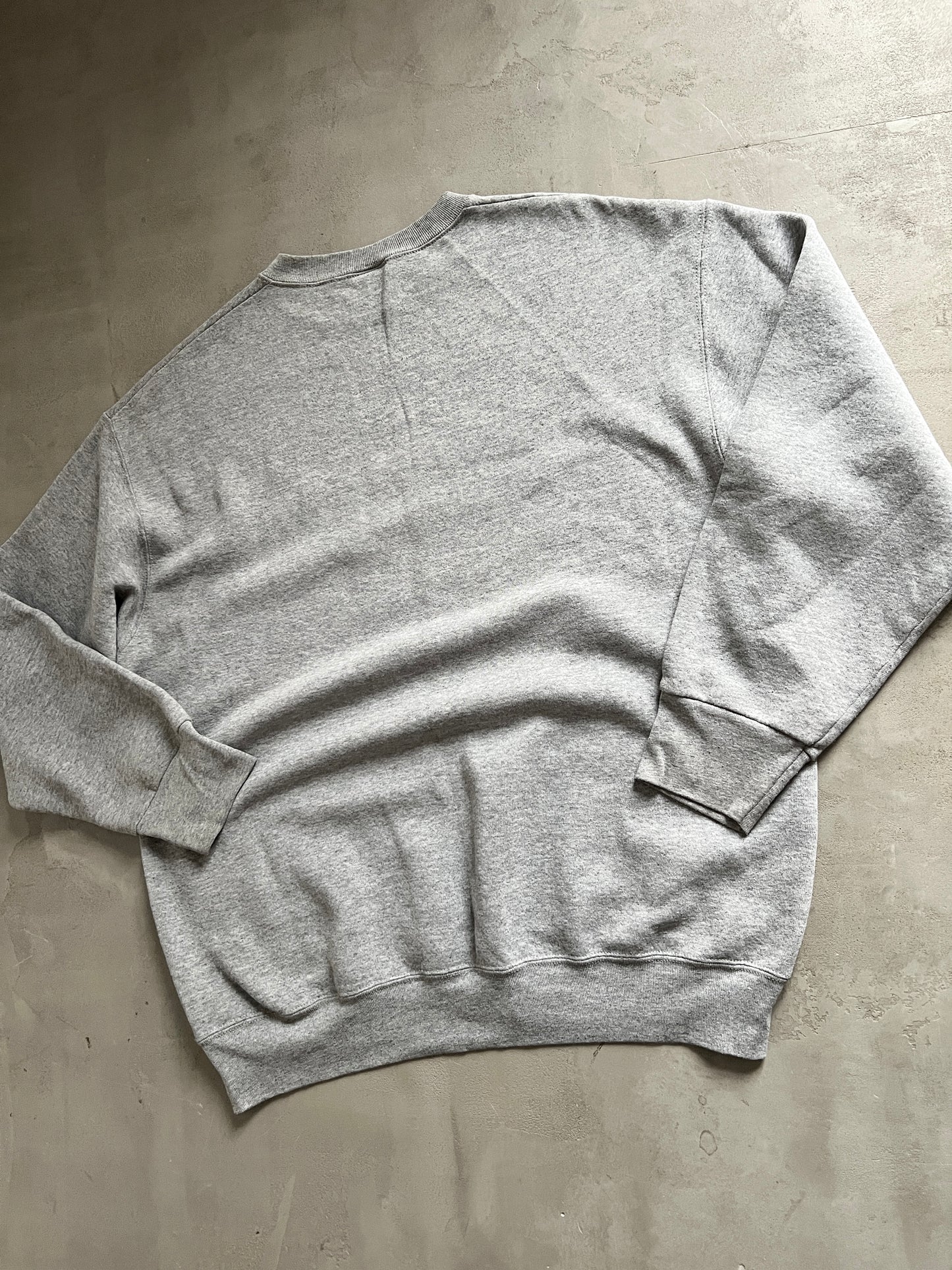 GREY PLAYBOY SWEATER - 1990S - XL/L