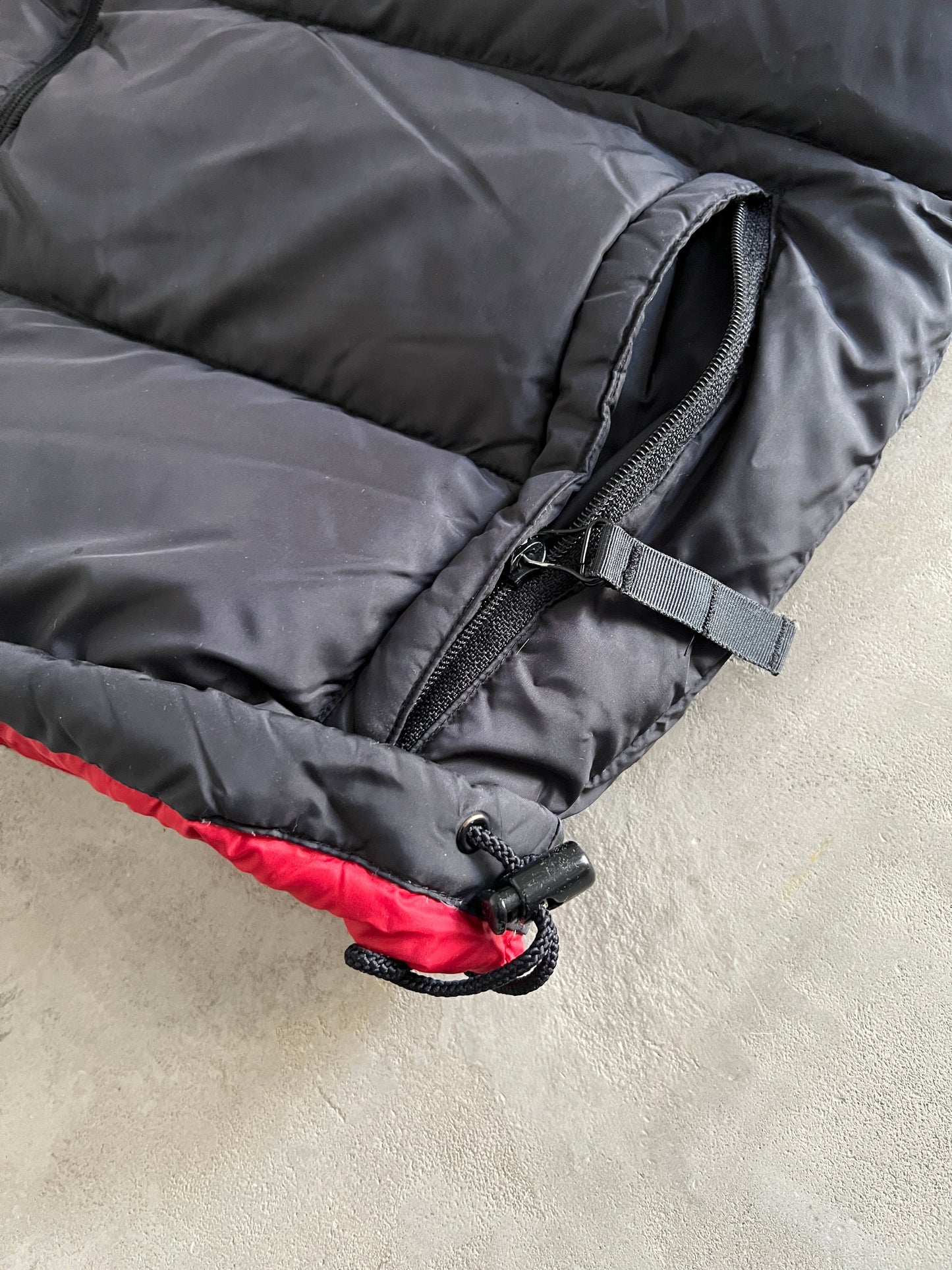 BLACK POLO SPORT RALPH LAUREN PUFFER VEST - 2000S - L/M