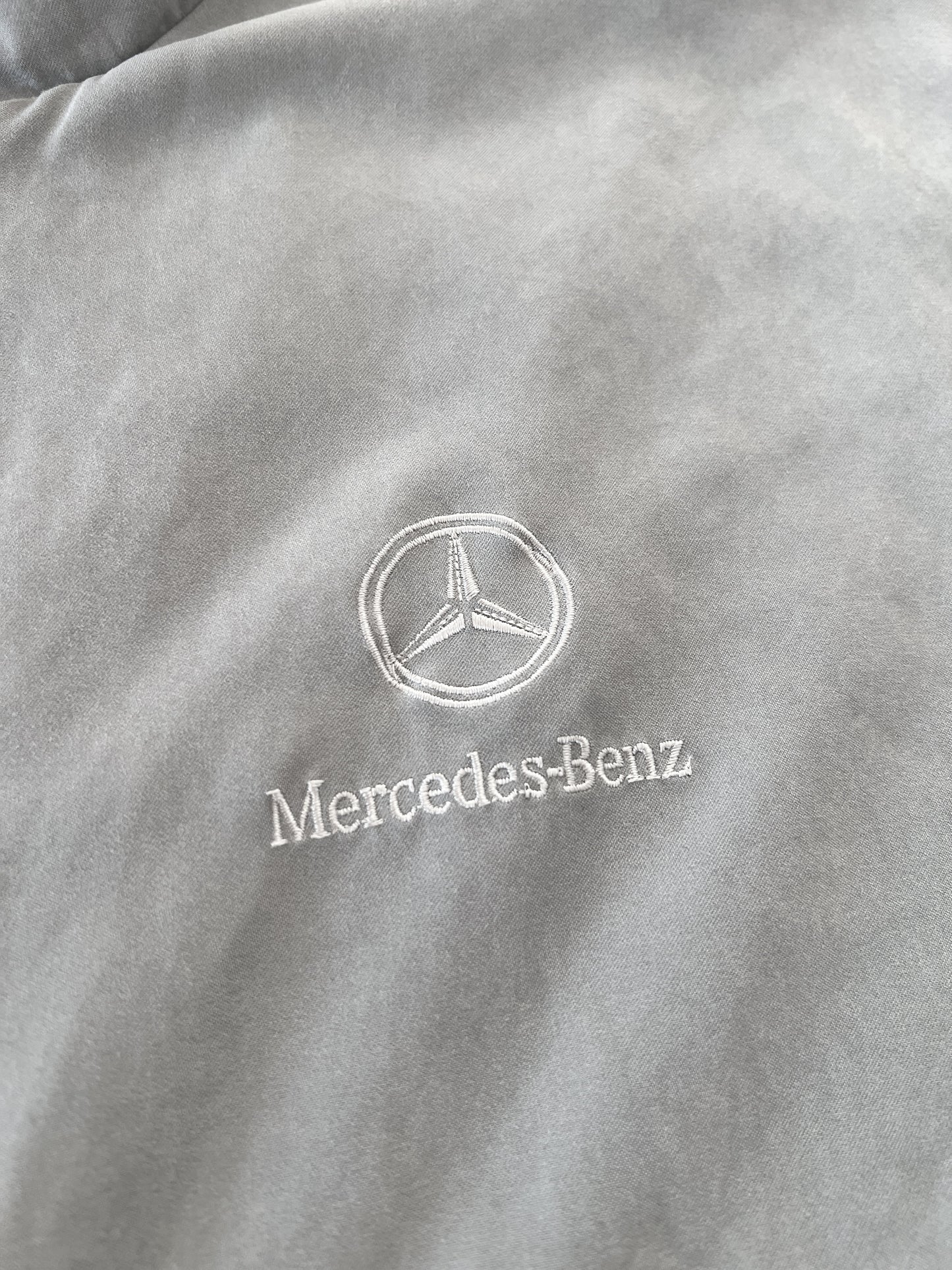 GREY/BLACK MERCEDES BENZ 2 SIDE JACKET - 2000S - L
