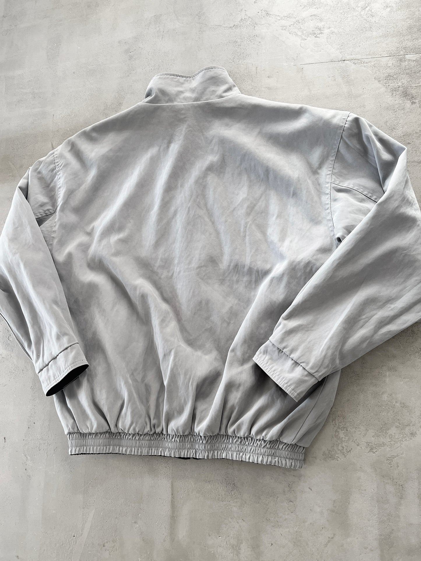 GREY/BLACK MERCEDES BENZ 2 SIDE JACKET - 2000S - L