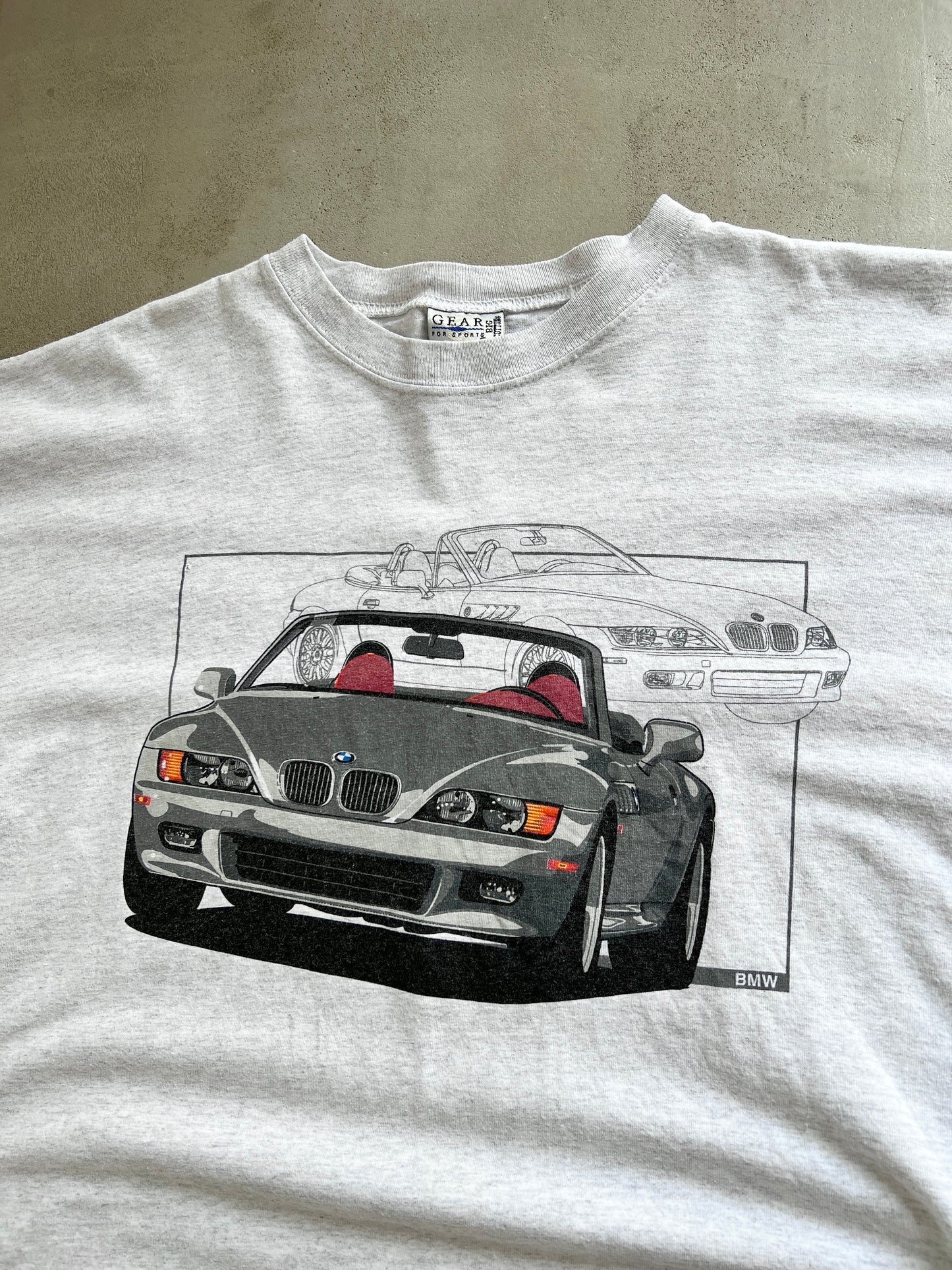 GREY BMW Z3 TEE - 1990S - L