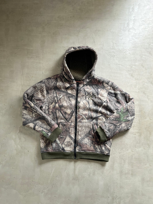 CAMO REALTREE ZIP UP HOODIE - 2000S - L/M
