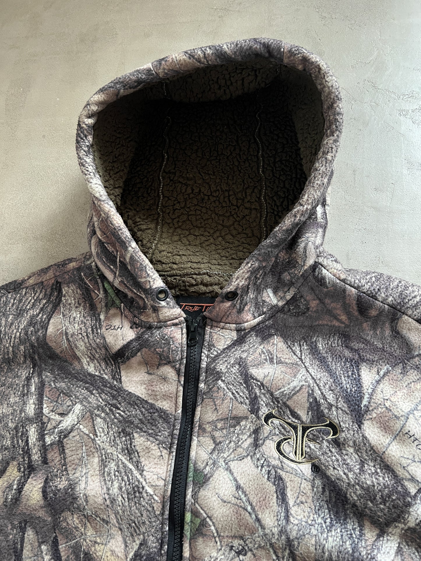 CAMO REALTREE ZIP UP HOODIE - 2000S - L/M