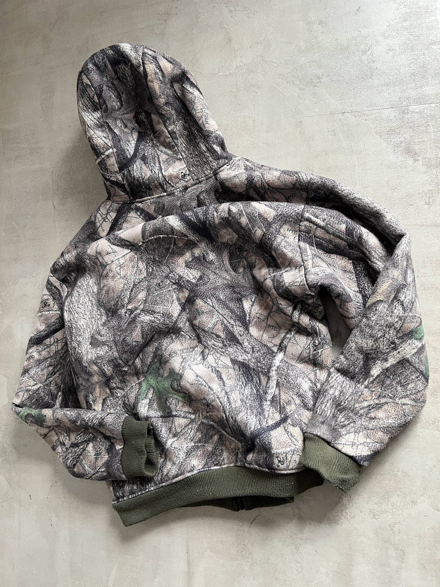 CAMO REALTREE ZIP UP HOODIE - 2000S - L/M