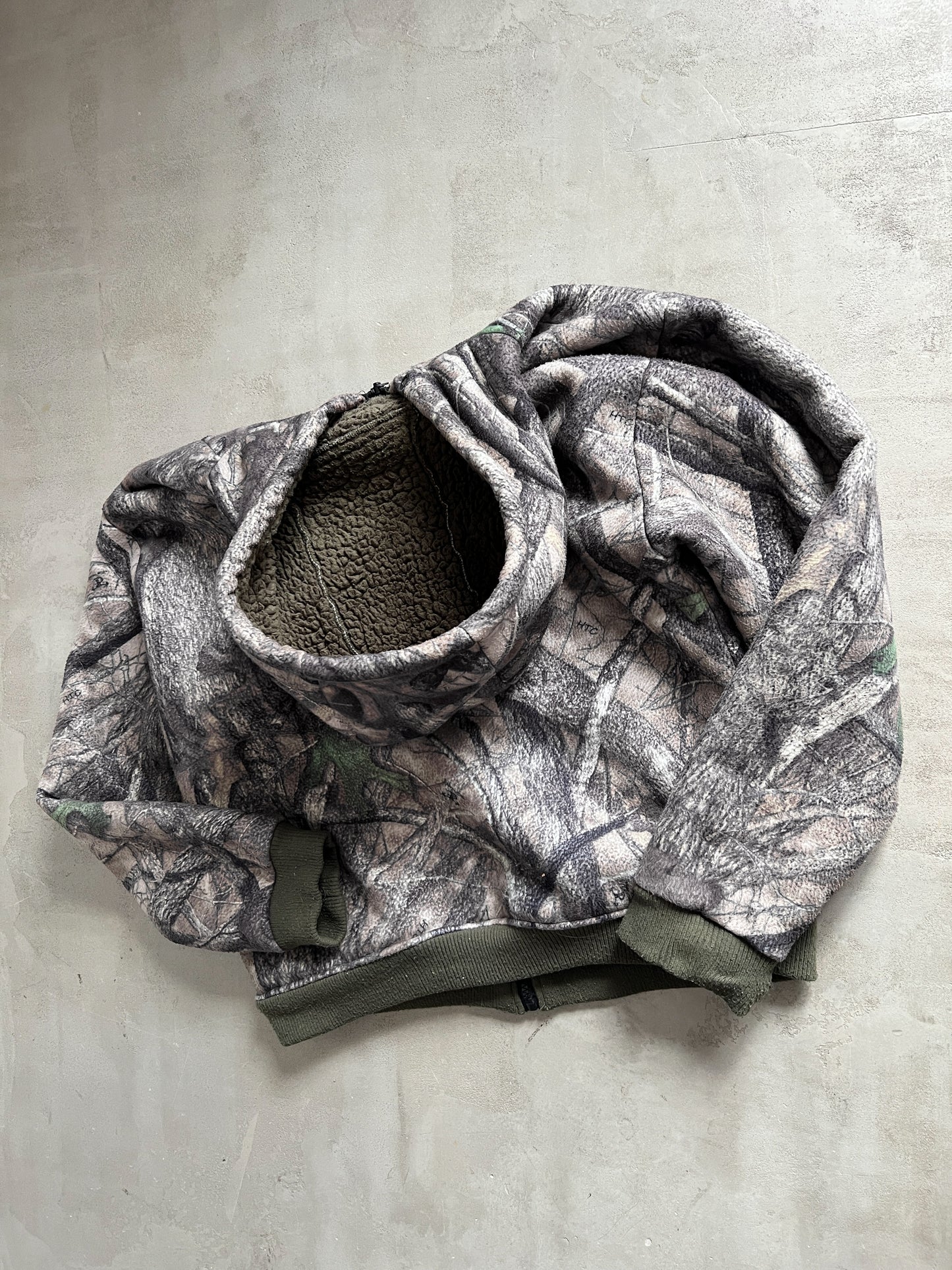 CAMO REALTREE ZIP UP HOODIE - 2000S - L/M