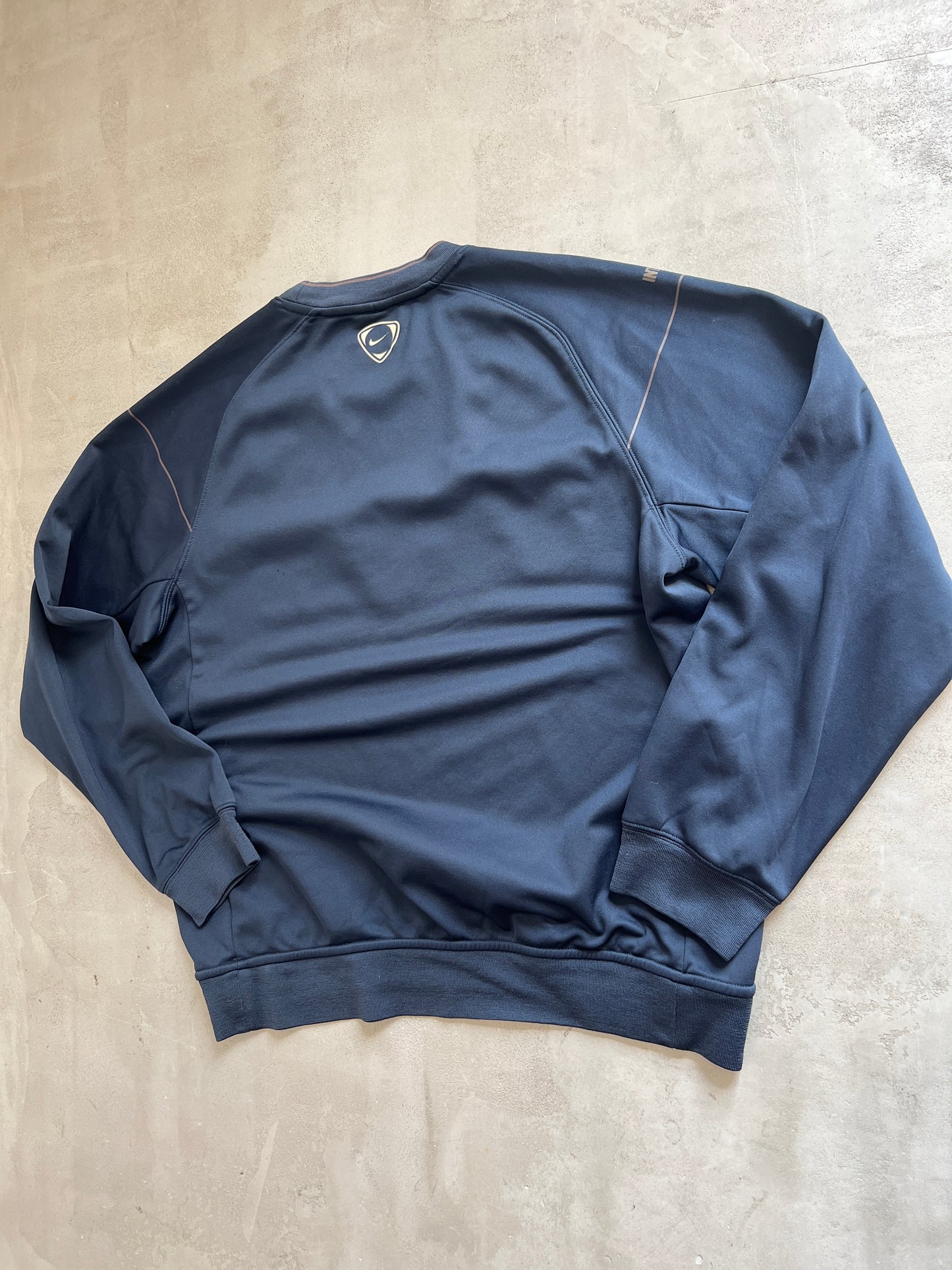 NAVY INTER MILAN NIKE SWEATER - 2000S - M