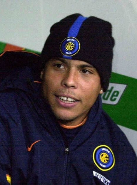 BLACK INTER MILAN NIKE JACKET - 2000S - L