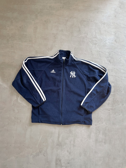 NAVY YANKEES ADIDAS FLEECE - 2000S - M