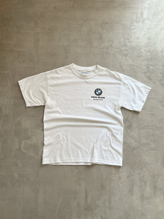 WHITE BMW TEE - 2000S - M