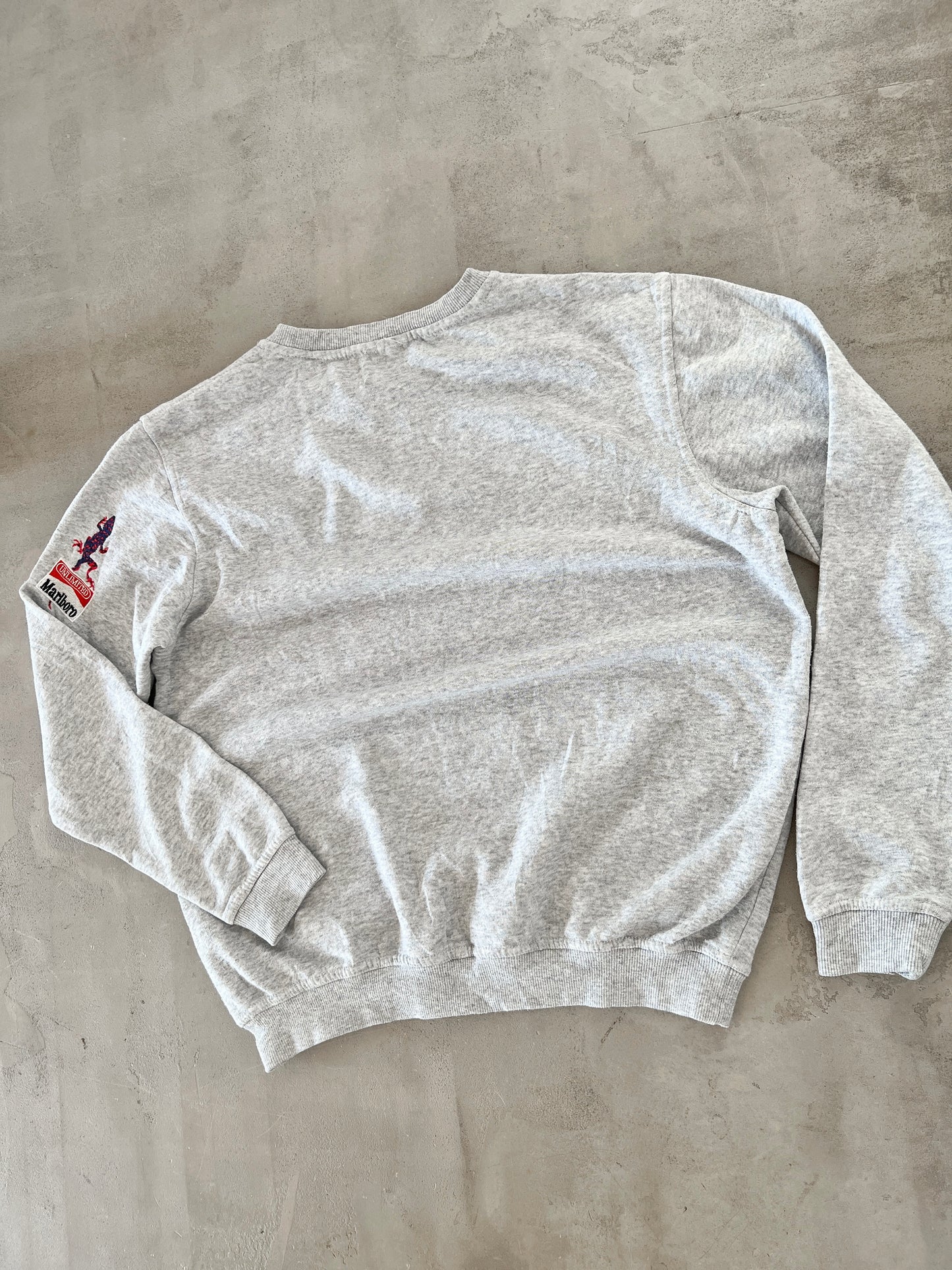 GREY MARLBORO LONGSLEEVE - 2000S - M