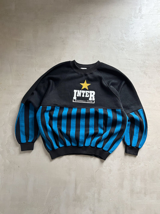 BLUE/BLACK INTER MILAN SWEATER - 2000S - M/L