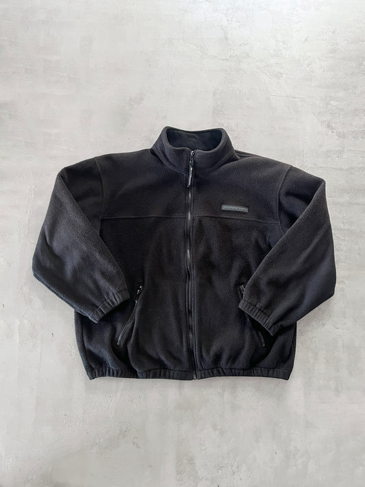 BLACK PORSCHE FLEECE - 1990S - M/L
